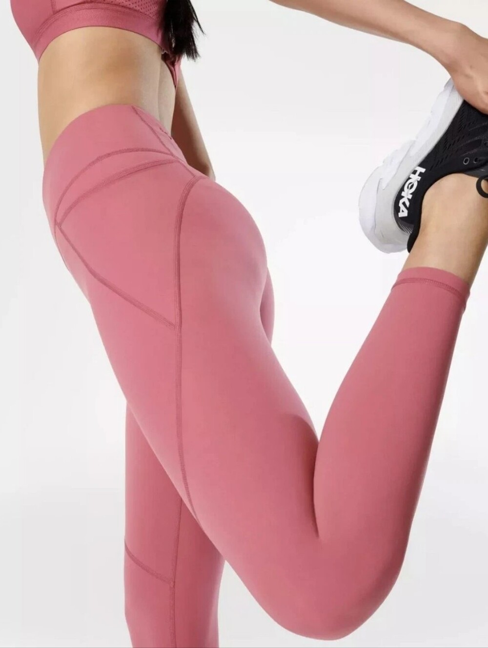 NWOT- Sweaty Betty Power 7/8 High-Waist Dahlia Pink Leggings Women's Size 6 - Picture 3 of 11